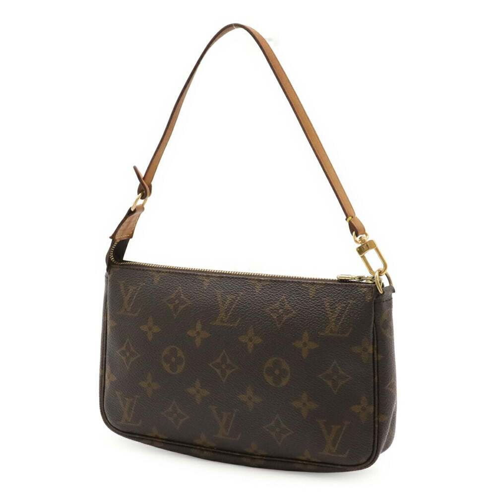 LOUIS VUITTON Brown Monogram Pochette Mini Bag - Picture 3 of 8